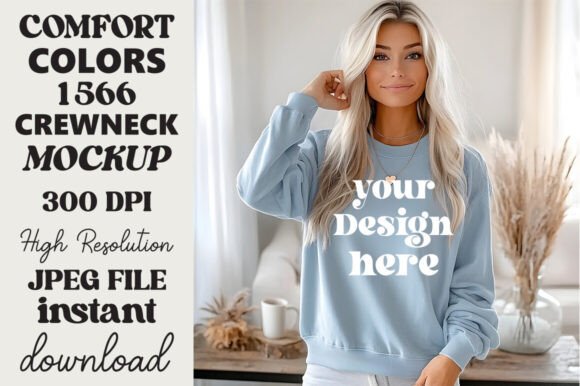 Comfort Colors 1566 Mockup Chambray 2 Review for Real Projects