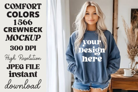Comfort Colors 1566 Mockup Denim 16 Review