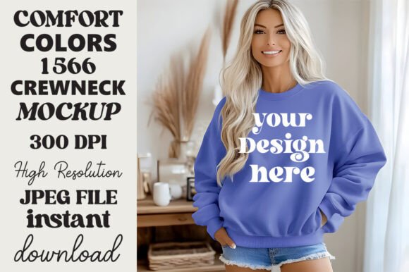 Comfort Colors 1566 Mockup Flow Blue 13 Review