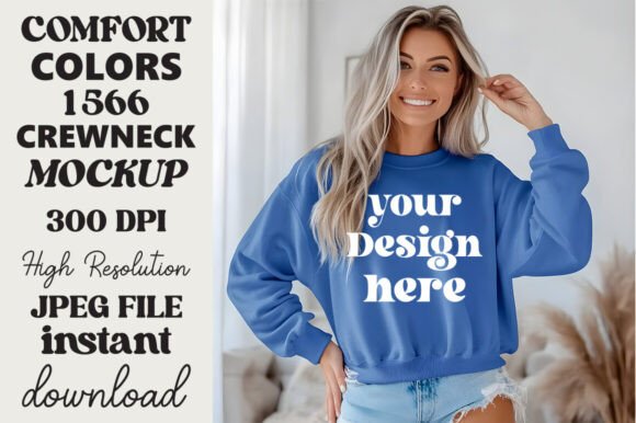 Comfort Colors 1566 Mockup Flow Blue 15 Review