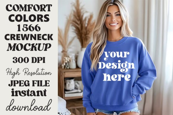 Comfort Colors 1566 Mockup Flow Blue 7 Review