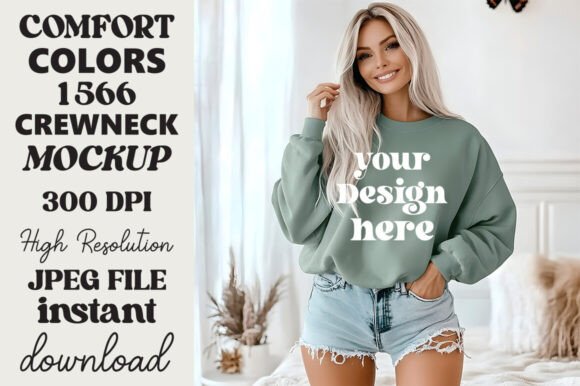Comfort Colors 1566 Mockup Light Green 7 Review for Real Projects