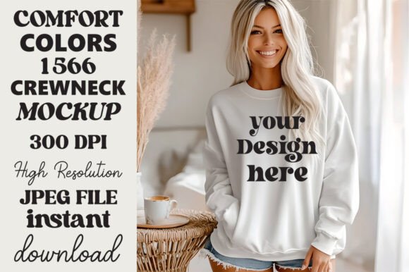 Comfort Colors 1566 Mockup White 14 Review for Real Embroidery Projects