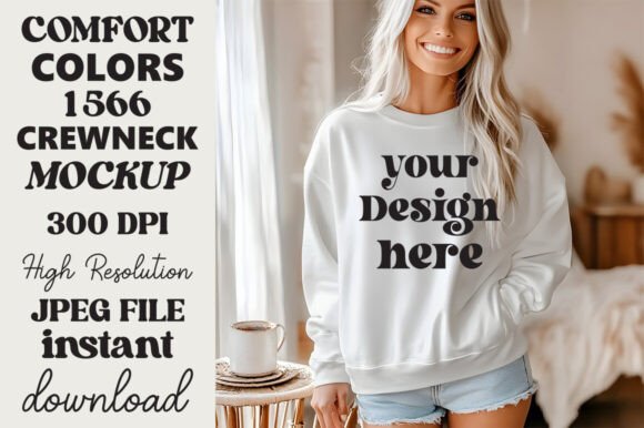 Comfort Colors 1566 Mockup White 15 Review for Real Embroidery Projects