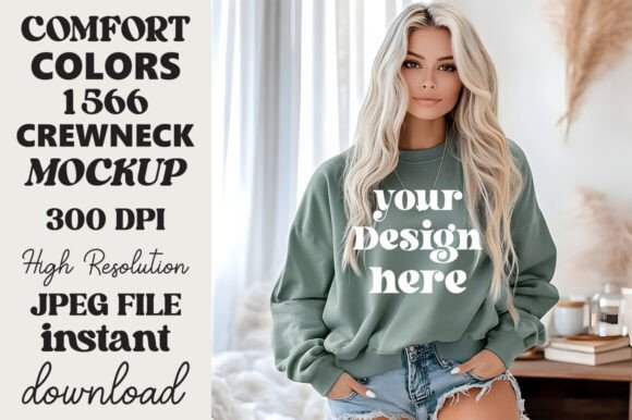 Comfort Colors1566 Mockup Blue Spruce 16 Review