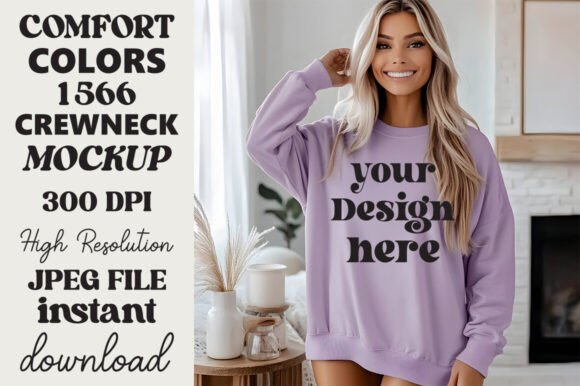 Comfort Colors1566 Mockup Orchid 7 Review for Real Projects