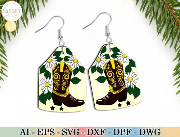 Cowboy Boot Earrings SVG Review: A Western Design for Real Projects