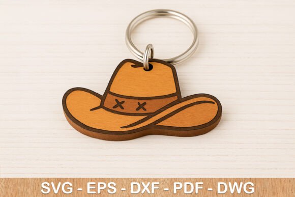 Cowboy Hat Keychain: A Practical Embroidery Design Review