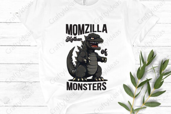 Funny Mother's Day Shirt Design: Monster of Delight