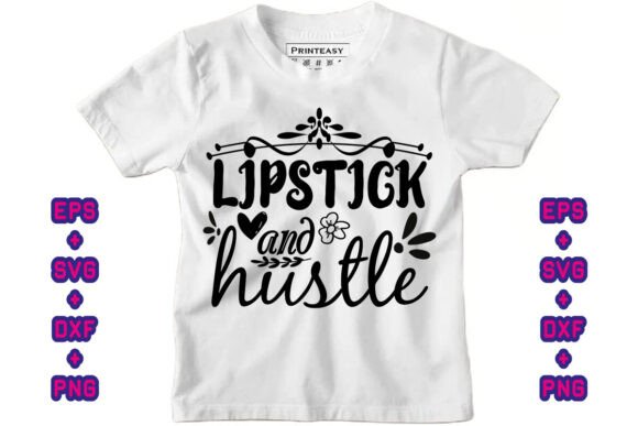 Lipstick and Hustle: A Bold Embroidery Design for Real Projects