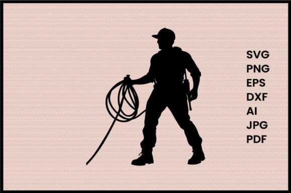 Mountaineer with Rope Coil Silhouette: A Practical Embroidery Design Review