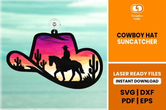 Review: Cowboy Hat Suncatcher SVG