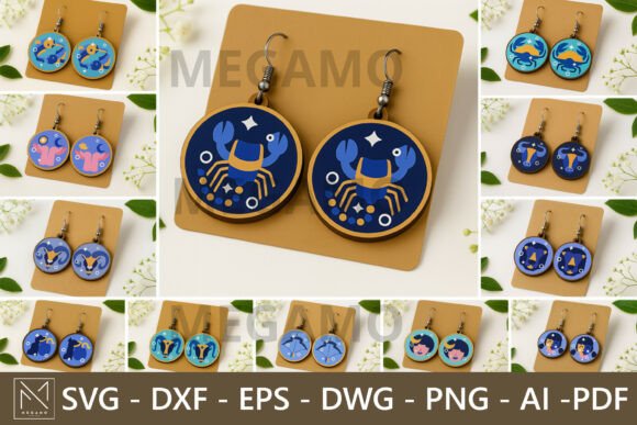 Zodiac Earrings SVG Bundle: A Designer’s Honest Take